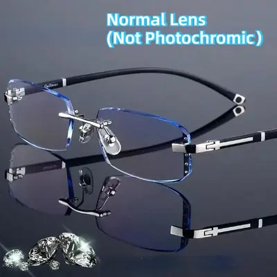 Image de Lunettes de Lecture Photochromiques Sans Bords - Style Élégant & Pratique