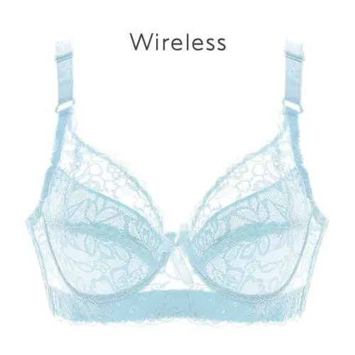 Image de Soutien-gorge Push-Up Dentelle Sans Fil - Sexy & Confortable