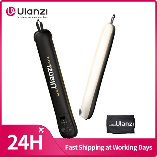 Immagine di Ulanzi UA12 UA20 - Luce di Riempimento Portatile 12W Bicolore 2700K-6500K con Tubo d'Aria Magnetico per Fotografia e Video Indoor/Outdoor