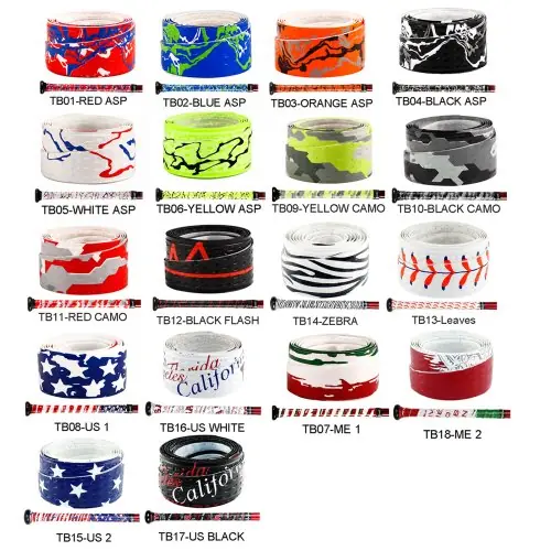 Image de Bandes de Poignée Antidérapantes pour Bâton de Baseball