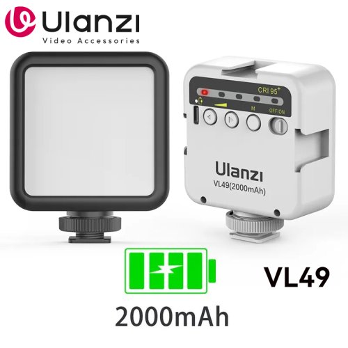 Immagine di Luce LED Mini Portatile Ulanzi VL49 per Vlog e Selfie