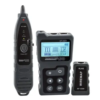 Image de Testeur de Câble Réseau RJ45 avec POE - Vérificateur de Fil et Wiremap