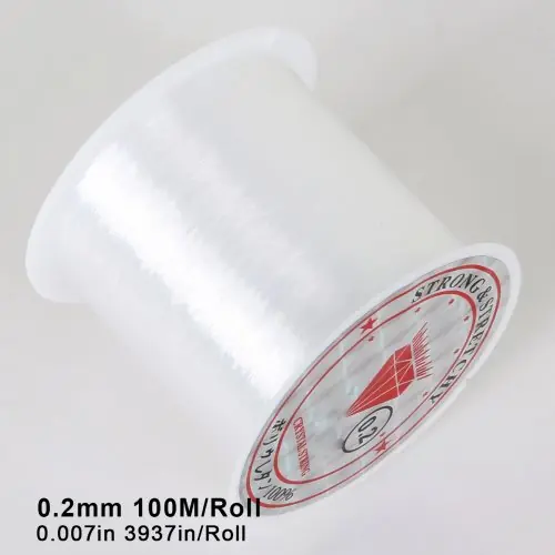 Image de Fil Invisible Fort pour Bijoux et Décoration