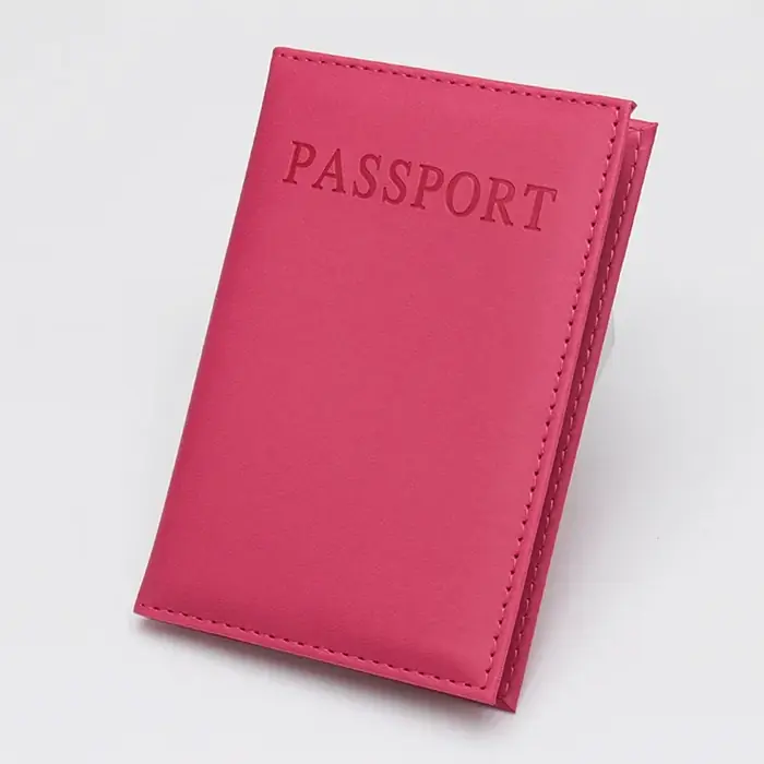 Image de Protège-Passeport en Cuir PU - Organisateur de Voyage
