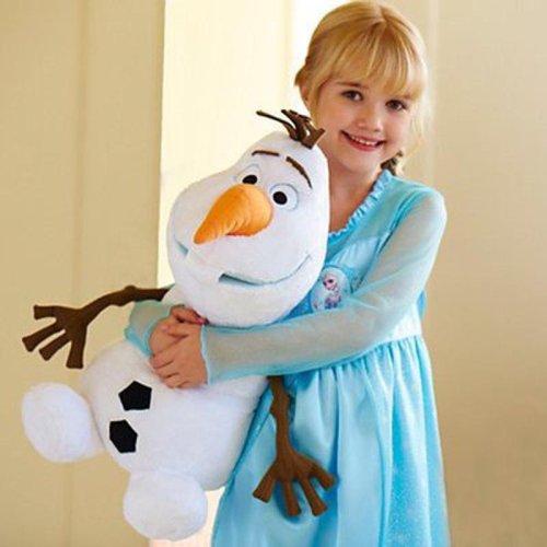 Zdjęcie Pluszowy Śnieżny Człowiek Olaf z Frozen – Urocza Zabawka Disney na Prezent dla Dzieci