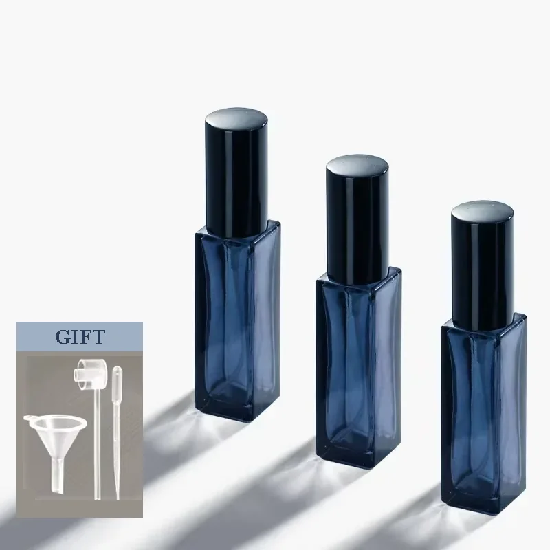 Image of 3PCS 10ml 20ml Perfume Spray Bottle Empty Glass Atomizer Travel Cosmetic Bottl Sample Vials Refillable Drop Shipping Wholesale