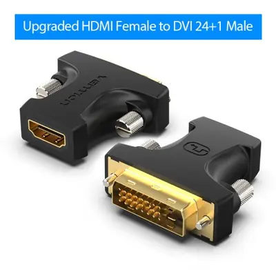 Image de Adaptateur DVI vers HDMI - Conversion Bidirectionnelle