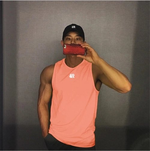 Immagine di 2024 Palestre fitness da uomo Canotta da uomo Camicia senza maniche fitness Maglia sportiva traspirante in rete maschile