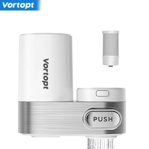 Immagine di Filtro Acqua da Rubinetto Vortopt - Purificatore con 5 Filtri