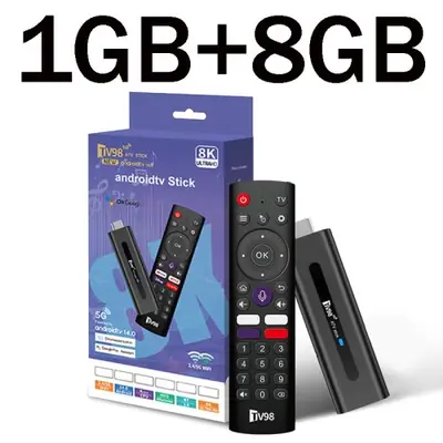 Image de TV Stick 4K/8K Ultra HD avec WiFi 6 et Double Voix
