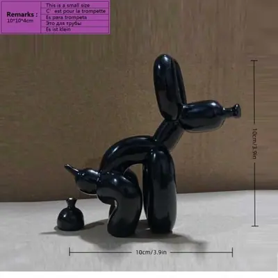 Image de Statue de Chien Ballon - Déco Moderne pour Salon