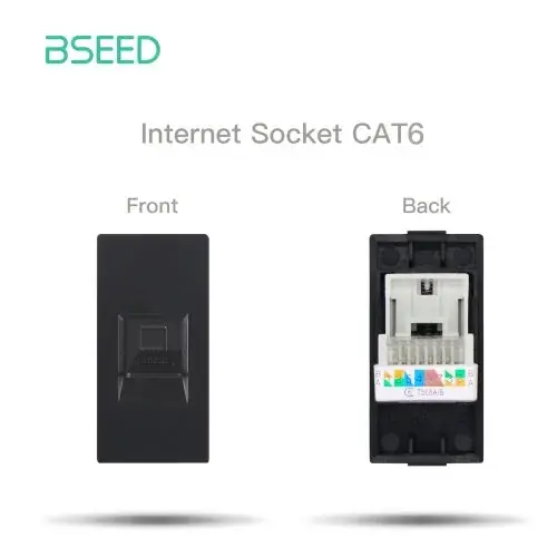 CAT6 prise noir
