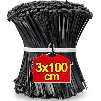 Attaches de Câble Nylon Autobloquantes - Lot de 2000 Pièces