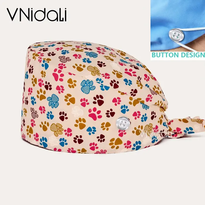 Image de Casquette de travail unie pour professionnels du toilettage animalier