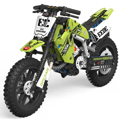 Image de Kit de Construction Moto Créatif STEM