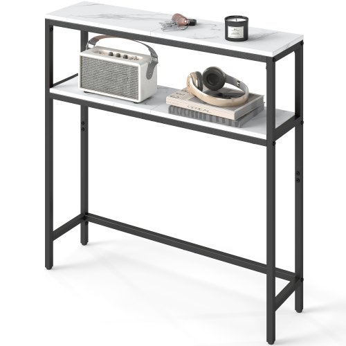 Image de Console élégante 2 niveaux - Table d'appoint design
