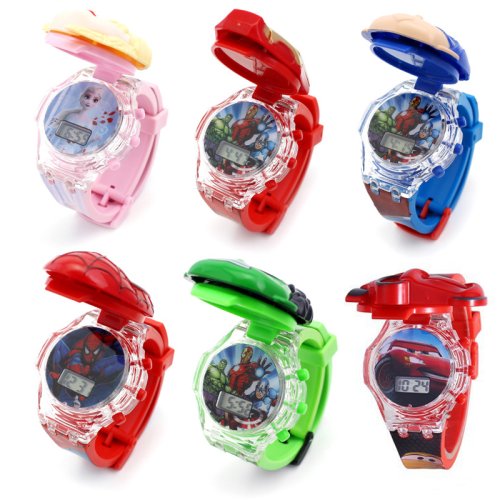 Image de Montre Lumineuse Super Héros pour Enfants