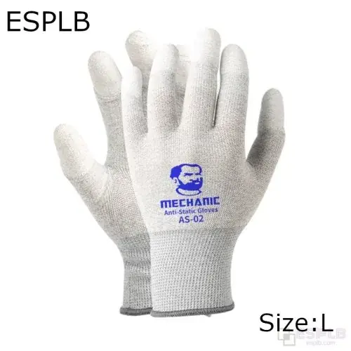 Image de Gants Antistatiques en Fibre de Carbone pour Réparation Électronique