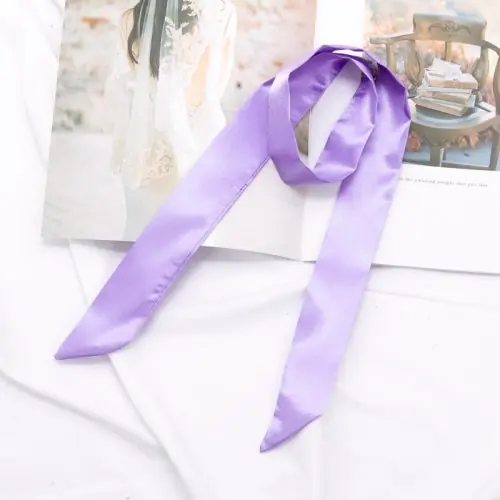 Image de Écharpe Longue Femme - Bandeau Satin Élégant