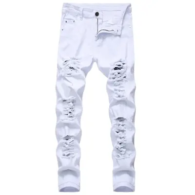 Image de Jeans Déchirés Homme - Style Urban & Stretch