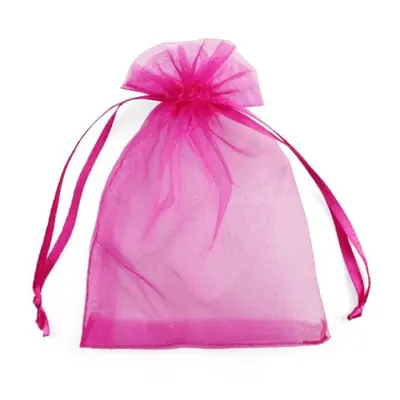 Image de Sacs en Organza avec Cordon - Lot de 50