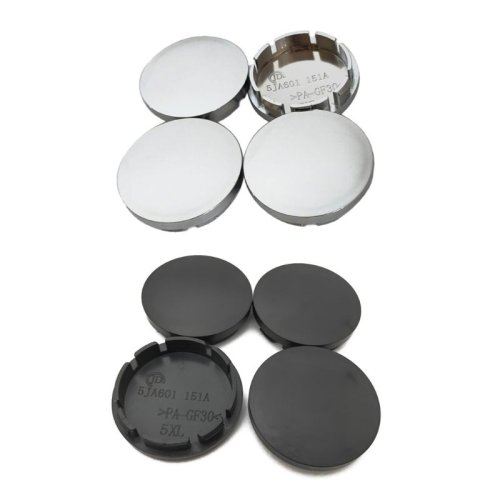 Afbeelding van Universele 56mm Auto Velgkap Set van ABS - 4 Stks Wielcentrumcaps voor Voertuigen met Stijlvolle Decoratie