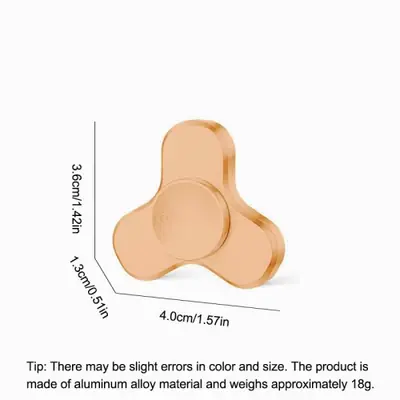 Image de Mini Toupie Anti-Stress en Alliage - Jouet EDC pour Enfants