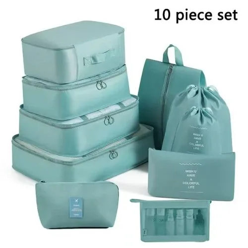 10 piezas Conjunto Azul