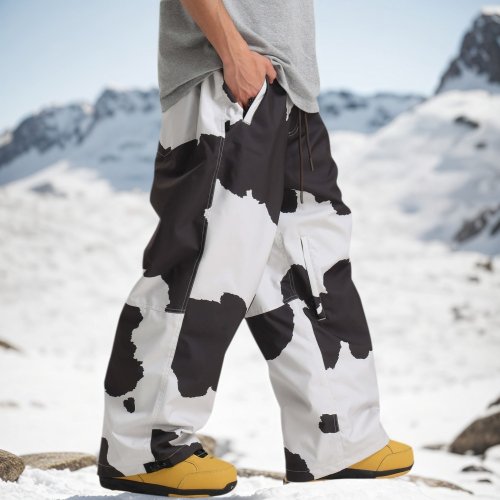 Imagen de Pantalones de Snowboard para Hombre GSOU: Modelo Súper Holgado, Transpirable y Térmico con Múltiples Bolsillos para Esquí y Actividades Invernales