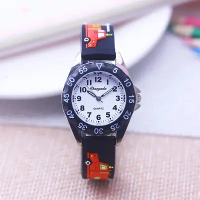 Image de Montre Enfant Camion de Pompier - Mode & Fun
