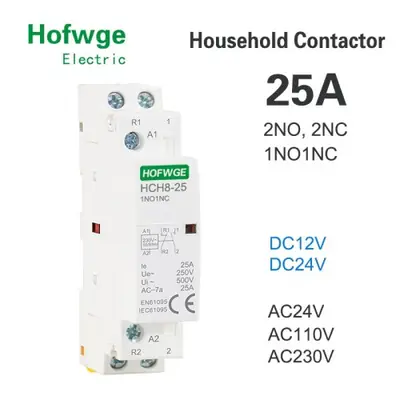 Image de Contacteur Modulaire HCH8 2P - 16A/20A/25A - 24V/110V/220V
