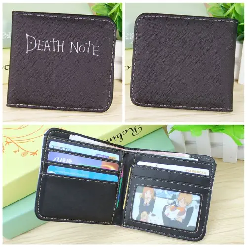 Image de Portefeuille Death Note - Style Noir & Cuir