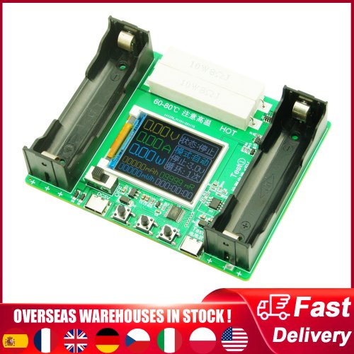 Image de Testeur de Batterie 18650 - Mesure Capacité & Résistance