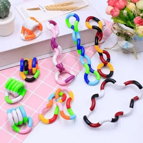 Image de Puzzle Torsadé Anti-Stress - Jeu Éducatif pour Enfants & Adultes