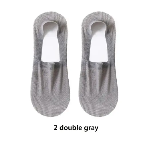 Image de Chaussettes Homme Été - Lot de 5 Paires Invisibles & Respirantes