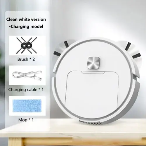 Image de Robot Aspirateur Balai Serpillière 3 en 1 Silencieux
