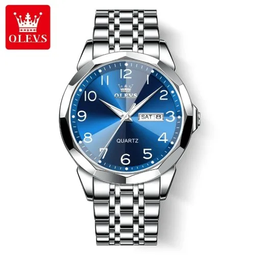 Zilver blauw