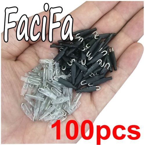 Immagine di 100 Pezzi Connettore Gancio Rapido per Pesca con Scatto Sicuro e Piombo di Sicurezza - Accessori da Pesca Veloci e Resistenti