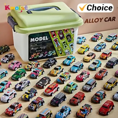 Image de Mini Voitures en Alliage - Set de Jouets à Inertie pour Enfants