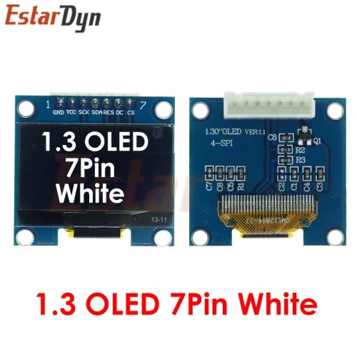 7Pin terminal-blanco