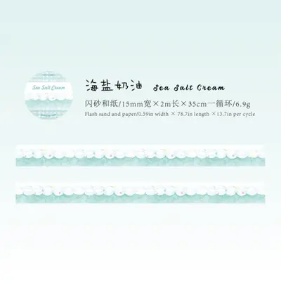 Image de Ruban Washi Kawaii 15mm - Décoration Mignonne pour Albums & Desserts