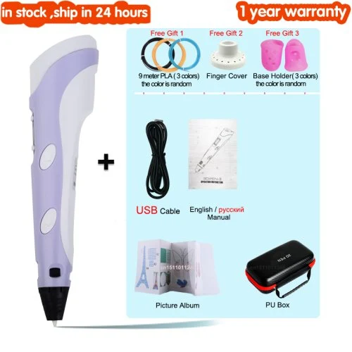 Paars met USB