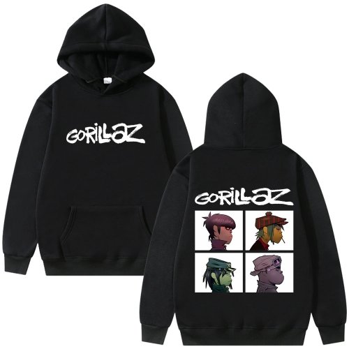Bild von Gorillaz Dämon Tage Hoodie – Urban Streetwear für Männer & Frauen