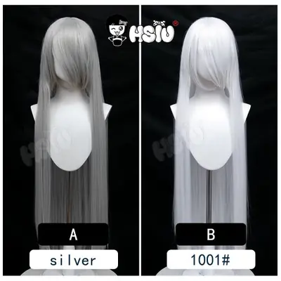 Image de Perruque Cosplay Longue 100cm - Synthétique Résistant à la Chaleur