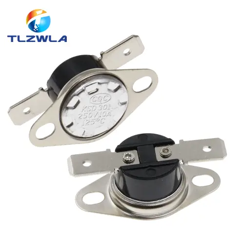 Image de Interrupteur Thermostatique KSD301 10A 250V - Contrôle de Température Précis