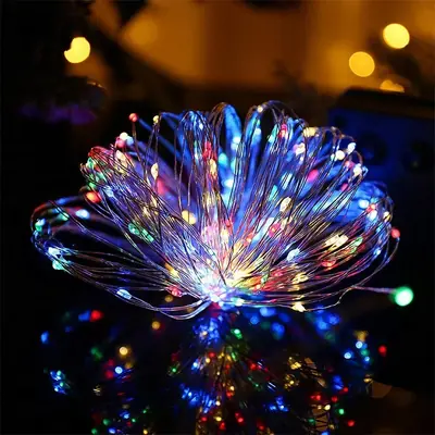 Image de Chaîne Lumineuse LED 20m - Blanc Chaud