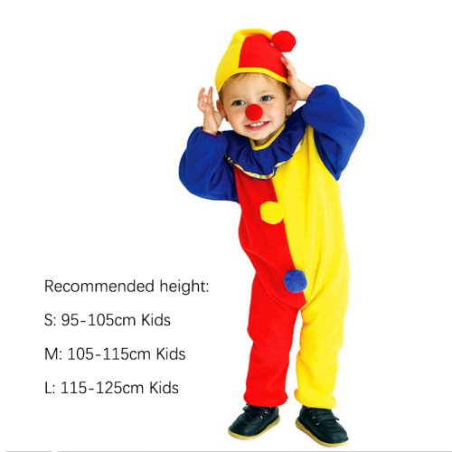 Image de Costume Clown Enfant - Carnaval, Halloween & Fêtes