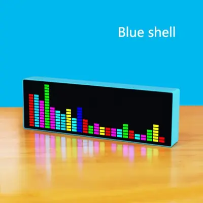 Image de Lampe LED RVB Rythmique avec Contrôle Vocal et Affichage Spectral