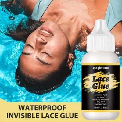 Image de Colle Invisible pour Perruque - Tenue Ultra Forte & Imperméable