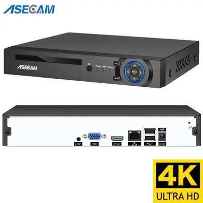 Image de Système de Vidéosurveillance 4K AI avec Détection Faciale